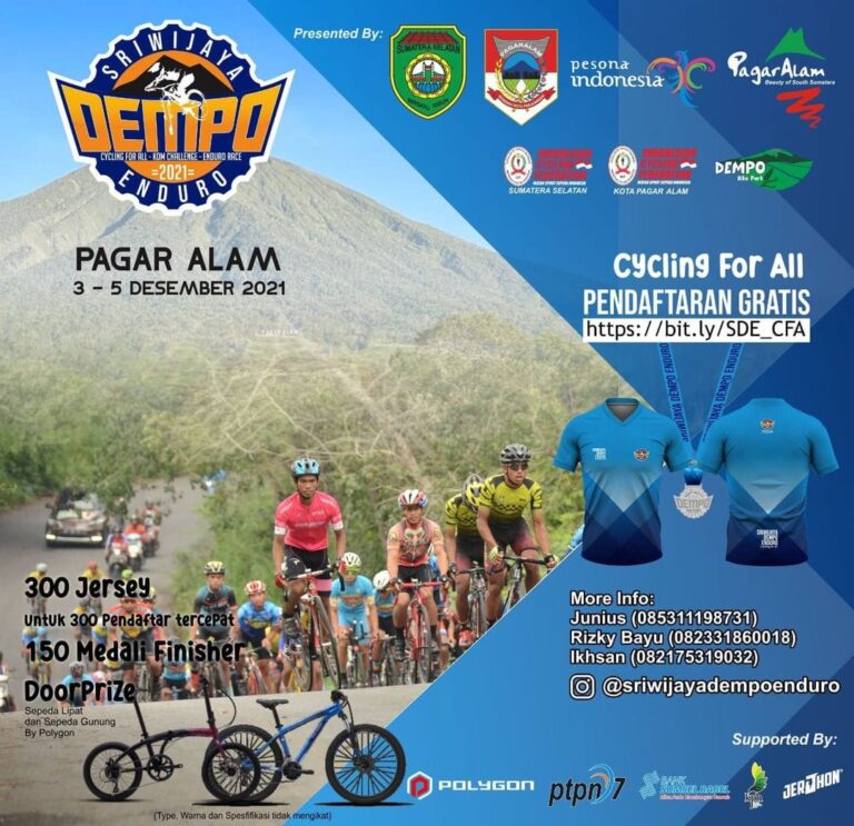 Sriwijaya Dempo Enduro 3 – 5 Desember 2021 Sriwijaya Dempo Enduro 3 – 5 Desember 2021