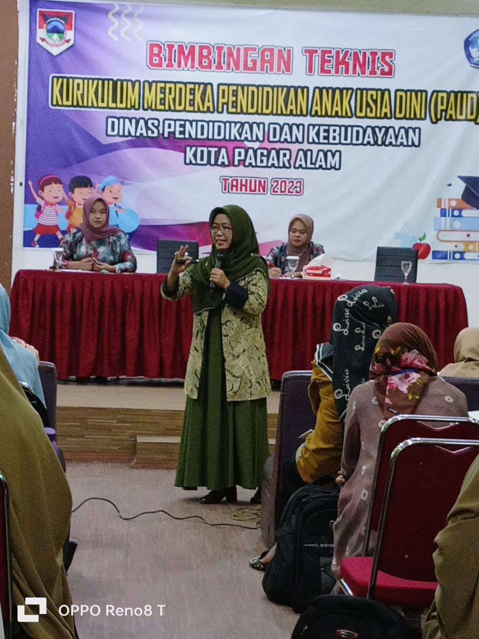 Pelaksanaan kegiatan Bimtek Kurikulum Merdeka Pendidikan Anak Usia Dini (PAUD) Tahun 2023