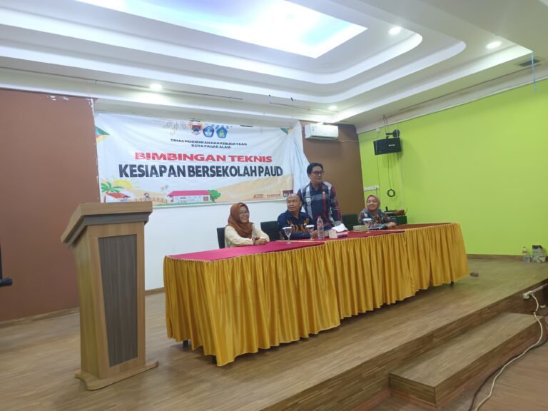 Bimbingan teknis transisi paud ke SD yg menyenangkan
