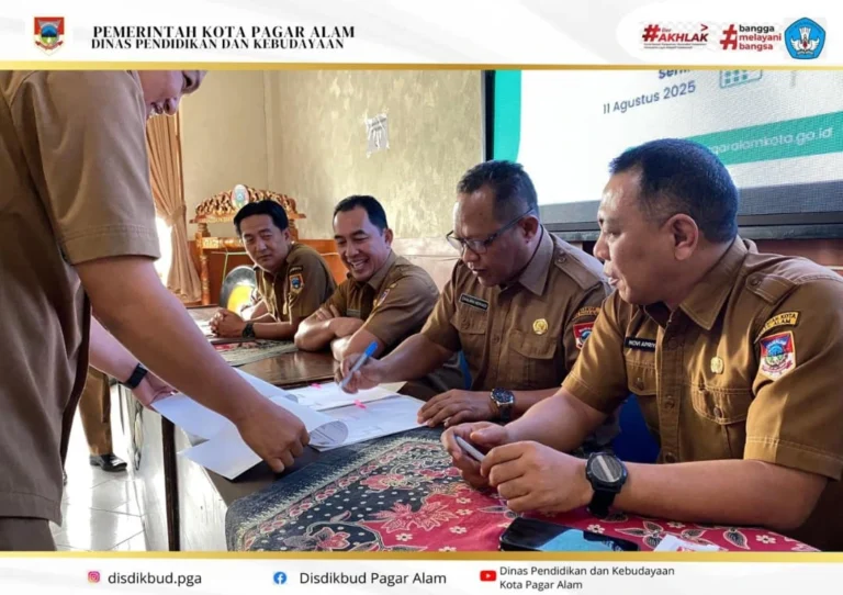 📌 Serah Terima Jabatan Kepala Dinas Pendidikan dan Kebudayaan Kota Pagar Alam