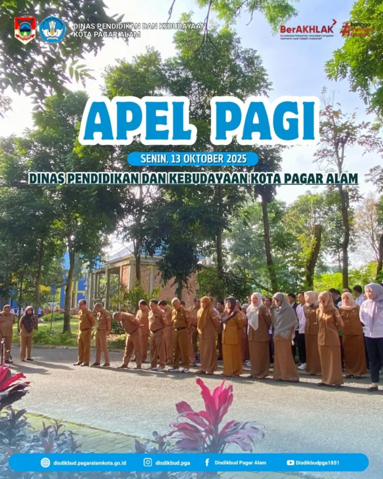 📢 Apel Rutin Senin Pagi✨