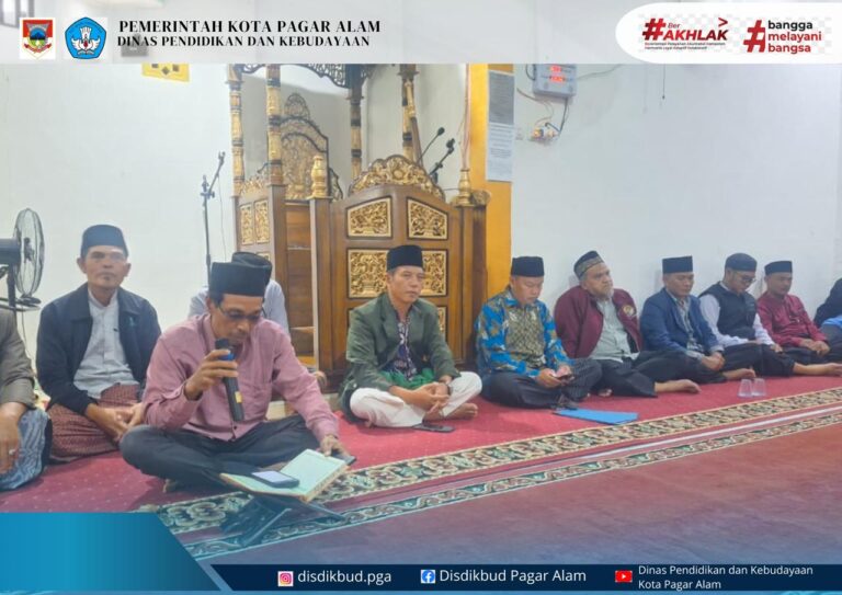 Tim Safari Ramadhan Kota Pagar Alam bersama Dinas Pendidikan dan Kebudayaan Kota Pagar Alam melaksanakan kegiatan Safari Ramadhan pada Jum’at, 6 Maret 2026