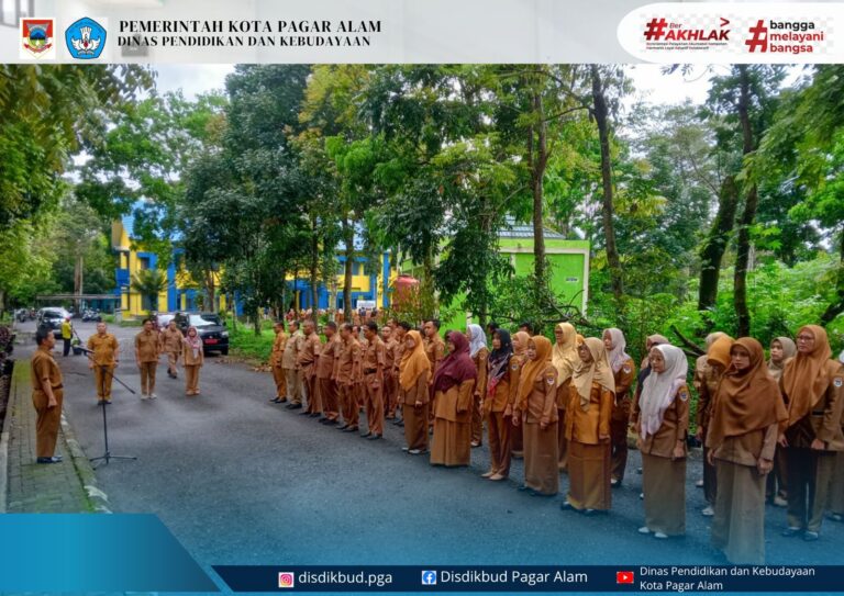 Apel rutin Senin pagi tanggal 6 April 2026