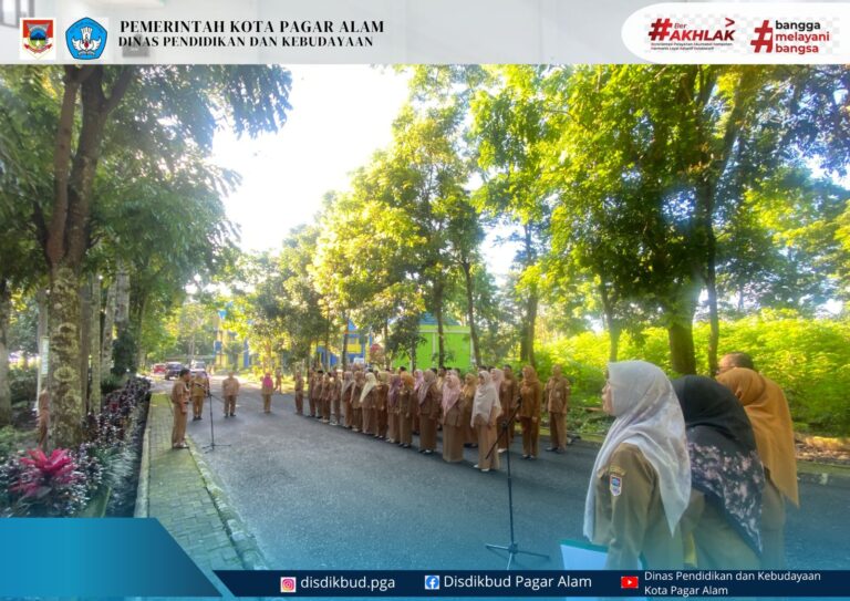 Apel rutin Senin pagi tanggal 13 April 2026
