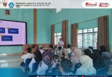 Kepala Dinas Pendidikan dan Kebudayaan Kota Pagar Alam membuka kegiatan Sosialisasi SPMB (sistem penerimaan murid baru) tahun ajaran 2026/2027