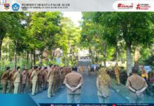 Apel rutin Senin pagi tanggal 20 April 2026.