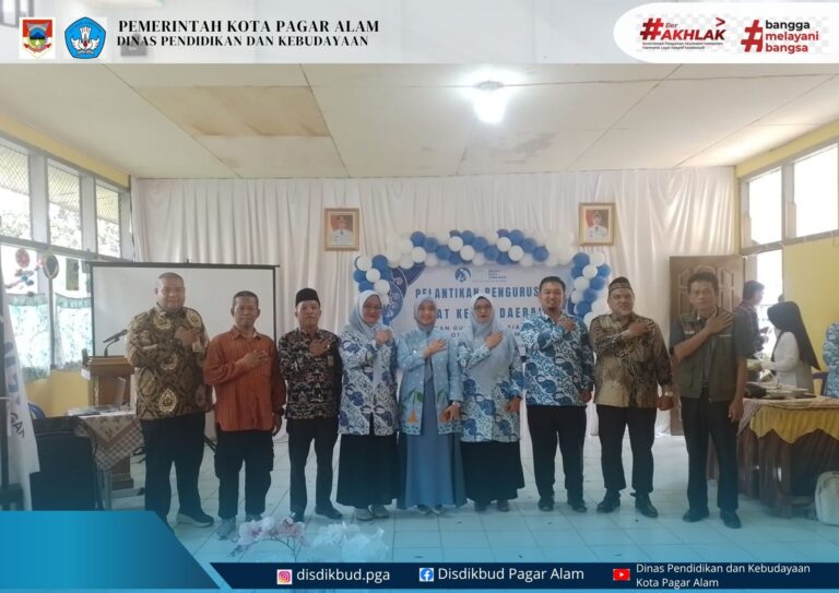 pelantikan pengurus dan rakerda Ikatan Guru Indonesia (IGI) Kota Pagar Alam periode 2025-2030