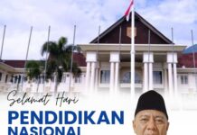 Dinas Pendidikan dan Kebudayaan mengucapkan selamat memperingati Hari Pendidikan Nasional 2026.