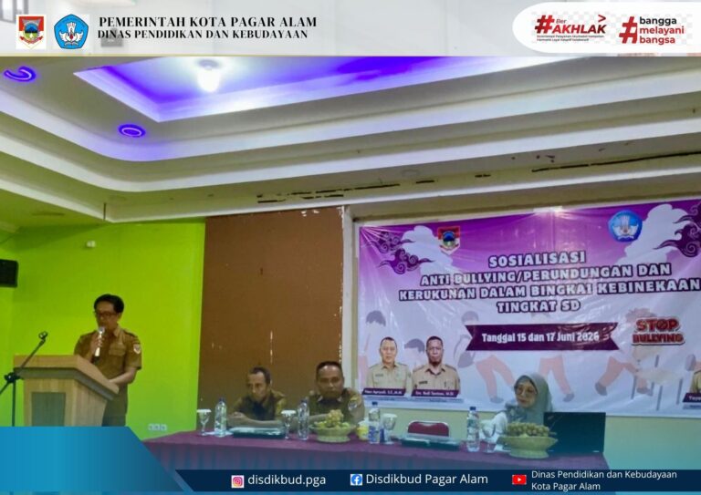 Sosialisasi Anti Bullying/Perundungan dan Kerukunan dalam Bingkai Kebinekaan Tingkat SD pada Senin, 15 Juni 2026